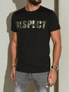 Bedrucktes Herren-T-Shirt schwarz Dstreet RX5667
