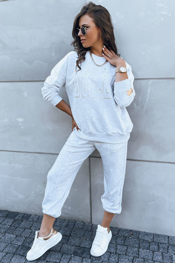 Damen Trainingsanzug-Set BULLS Farbe Hellgrau DSTREET AY0900