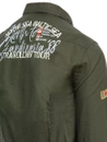 Herren Langarm Hemd Farbe Khaki DSTREET DX2279