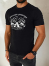 Herren T-shirt mit Aufdruck Farbe Schwarz DSTREET RX5413