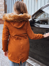 Damen Parka STELLA Camel Dstreet TY3182