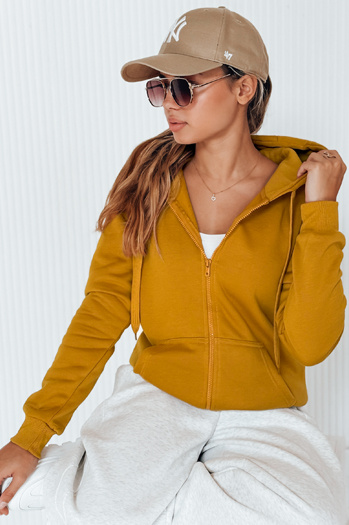 Damen Sweatshirt VICTORIA Camel BY0227