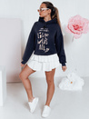 Damen-Kapuzenpullover LOVEWILL navy blau Dstreet BY1467