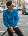 Herren Sweatshirt Blau Dstreet BX4509