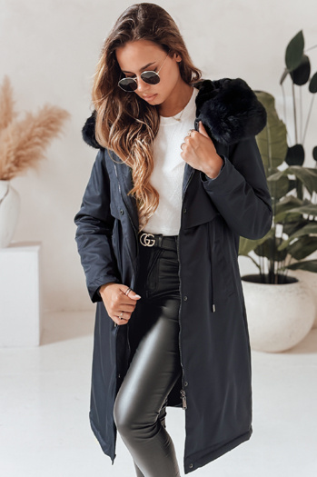 Damen Winterjacke LUSTER Farbe Dunkelblau DSTREET TY4018