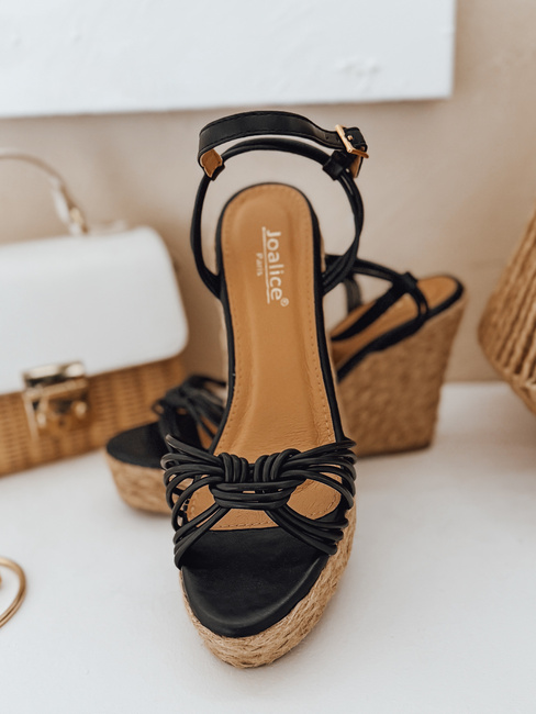 Damen SUMMERLIKE Sandalen schwarz Dstreet ZY0985