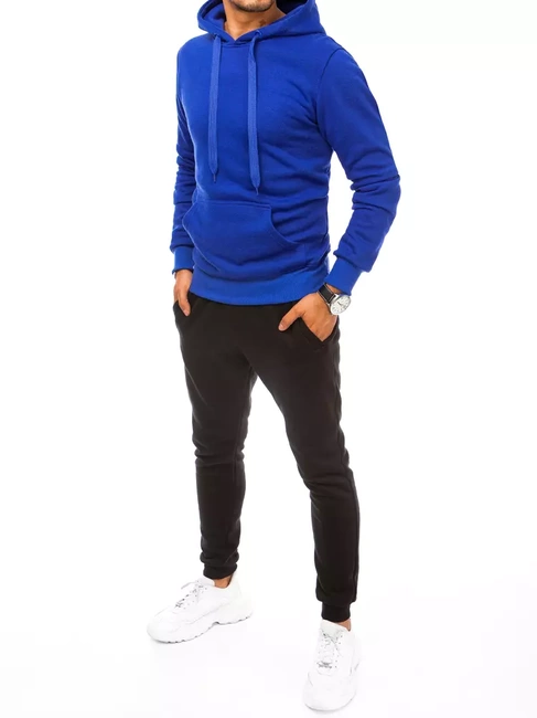 Herren Trainingsanzug-Set Farbe Blau-Schwarz DSTREET AX0629