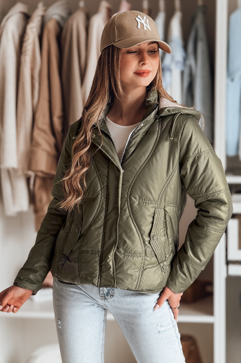Damen Übergangs-Steppjacke MARISSIA grün Dstreet TY4852