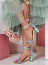 Damen Stiletto Sandalen SOFHEELS blau Dstreet ZY0794