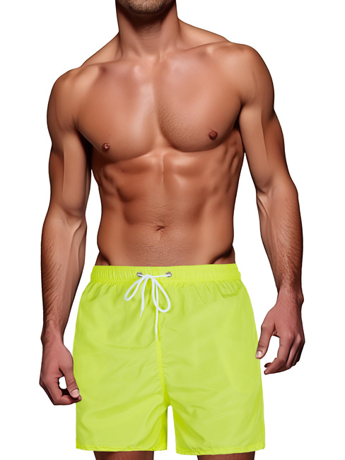 Herren-Badeshorts gelb Dstreet SX2527