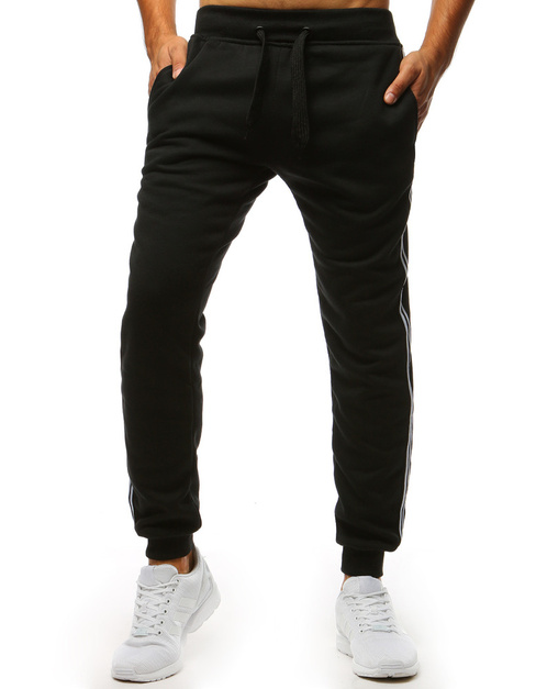 Herren Sporthose Jogger Schwarz UX3537