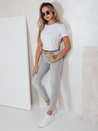 Damen Push Up Jeans hellgrau Dstreet UY2829