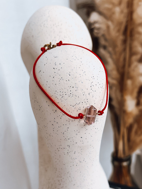 Damenarmband CRISTAL Farbe Rot DSTREET LY0058