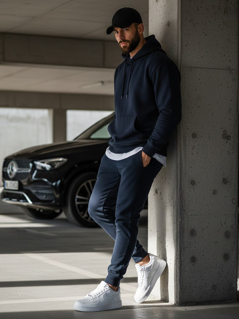 Herren Sporthose Dunkelblau Dstreet UX2707