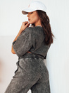 Damen Basic T-shirt DREY Farbe Grau DSTREET RY2482
