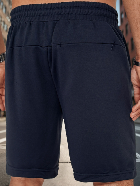 Marineblaue Herren Sweatshorts Dstreet SX2479