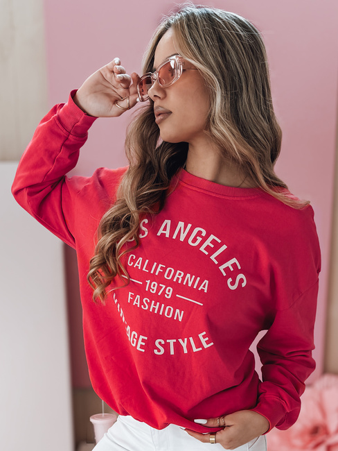Damen Sweatshirt in Einheitsgröße KALISTYLE koralle Dstreet BY1363
