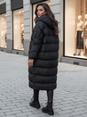 Damen Oversize Winterjacke mit Kapuze ANNIKA schwarz Dstreet TY4541z