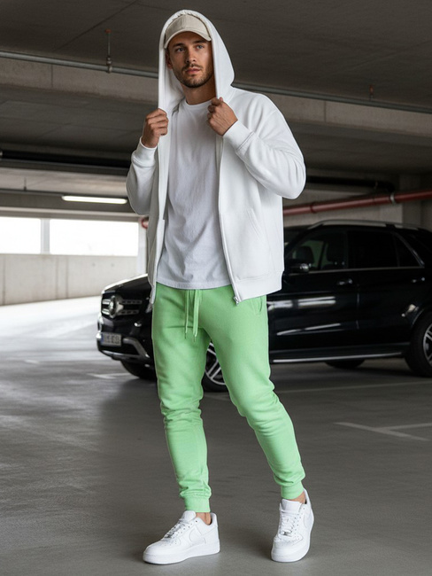 Herren Sporthose Hellgrün Dstreet UX3451