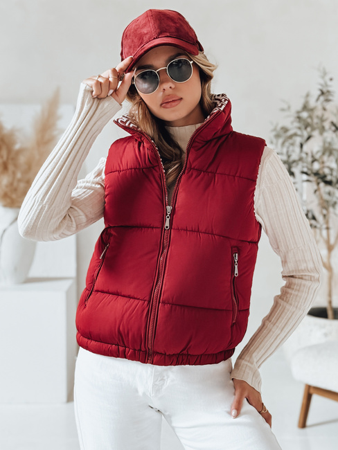 URBANELLE Damen Steppweste kastanienbraun Dstreet TY4972