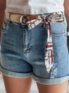 Damen Denim-Shorts BELTLOVE blau Dstreet SY0469
