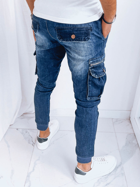 Herren Jeanshosen Farbe Dunkelblau DSTREET UX3998
