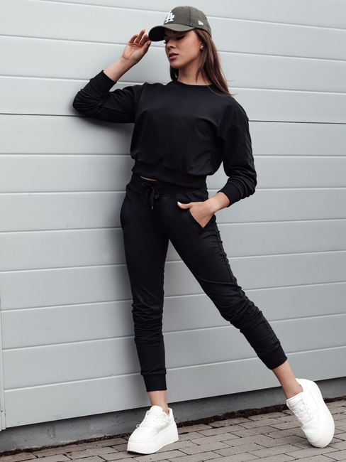 Damen Jogginghose RELAX MODE schwarz Dstreet UY2135