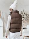 URBANELLE Damen Steppweste hellbraun Dstreet TY4971