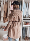Damen-Parka-Übergangsjacke FERISSA khaki Dstreet TY4873