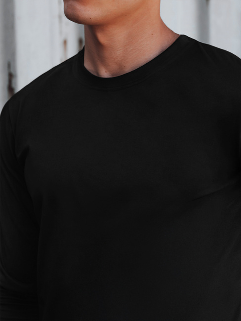 Herren schwarz Dstreet Longsleeve LX0577