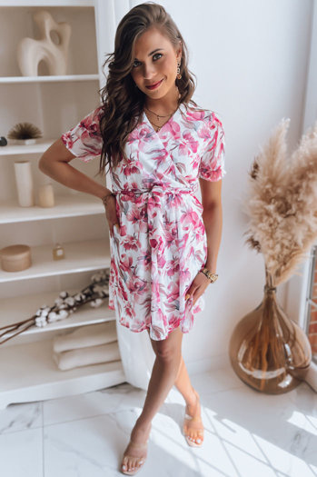 Kleid MAINA Weiß Dstreet EY2314