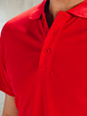 Herren Poloshirt rot Dstreet PX0515