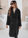 Damen Wintermantel lang oversize schwarz Dstreet NY0765