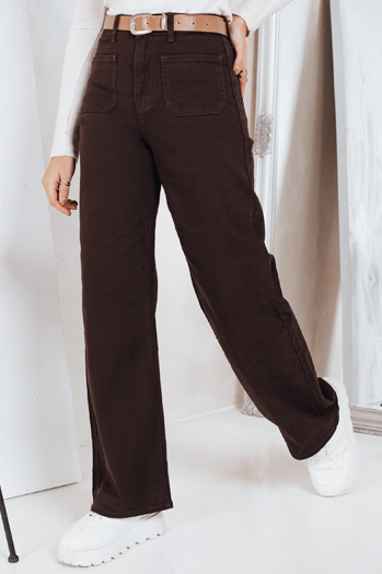 Jeans weites Bein braun Dstreet UY2842