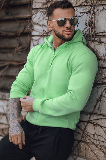 Herren Kapuzenpullover Minzegrün Dstreet BX5230z