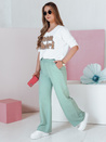 Damen Jogginghose mit weitem Bein DRESLINA mint Dstreet UY2690