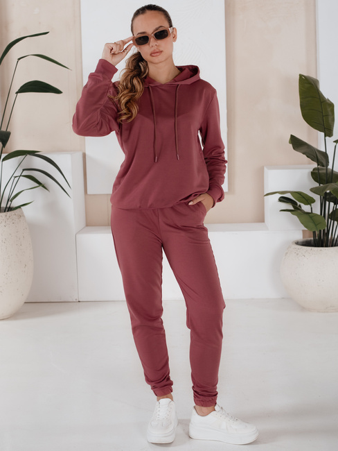 Damen Trainingsanzug-Set MIGEL Farbe Weinrot DSTREET AY0809
