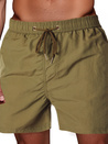 Herren Badeshorts in hellem Olivgrün Dstreet SX2461