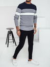 Grauer Pullover für Männer Dstreet WX2285