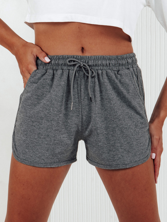 Damen Sweatshorts GO SPORT dunkelgrau Dstreet SY0415