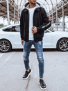 Herren Sweatshirt mit Aufdruck Farbe Schwarz DSTREET BX5612