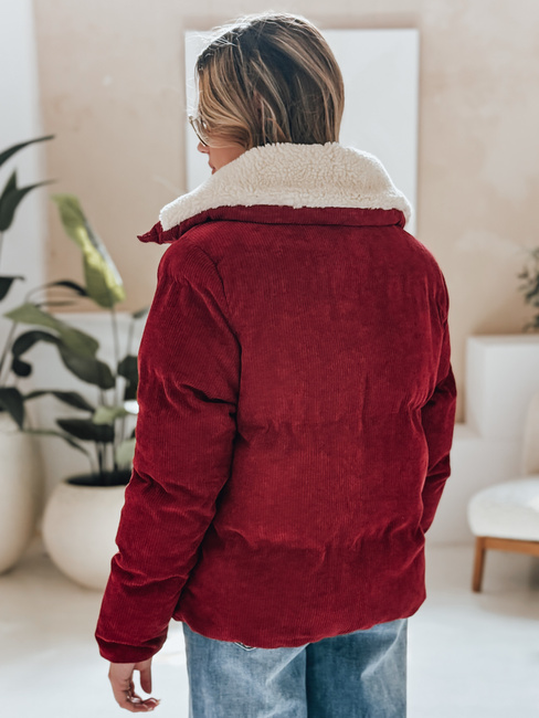 Damen Cordjacke TRENDYGLAM burgundy Dstreet TY4942
