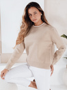 Damen Basic-Pullover DARMILA beige Dstreet MY2507