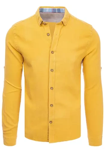 Senfhemd für Männer Dstreet DX2379