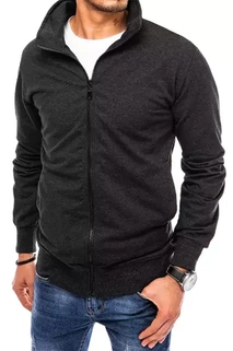 Herren Sweatshirt Zip Dunkelgrau Dstreet BX5087