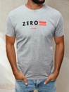 Herren T-shirt mit Aufdruck Hellgrau Dstreet RX4744