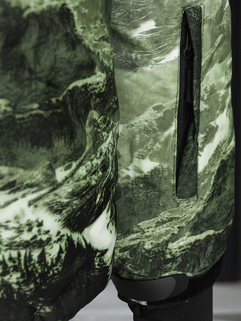 Herren Winter Skijacke grün Dstreet TX5126