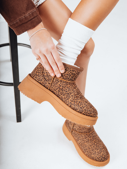 Damen Schneestiefel auf dicker Sohle Panther Dstreet ZY1280