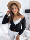 Damen Strickjacke MELANIA Farbe Schwarz DSTREET MY1656