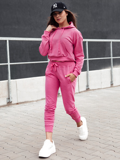 Damen TRENDHOOD Hoodie rosa Dstreet BY1305_2